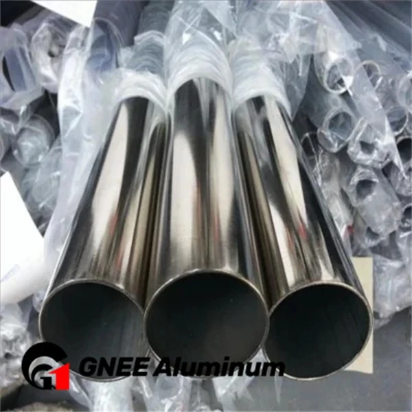 6061 Silver Anodized Seamless Aluminum Tube
