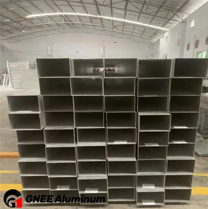 Profiles Polishing Extrusion Square Aluminum Tubes Profiles Polishing Extrusion Square Aluminum Tubes